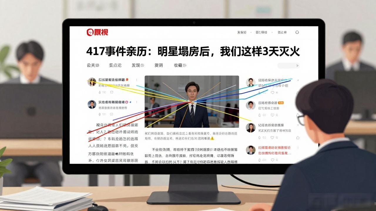417事件亲历：明星塌房后，我们这样3天灭火